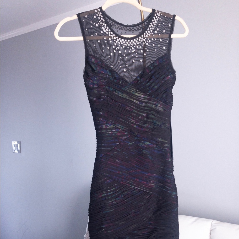BCBG bandage dress, never worn. Size XS
